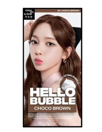Mise En Scene Hello Bubble Foam Hair Colour 6N Choco Brown 100G