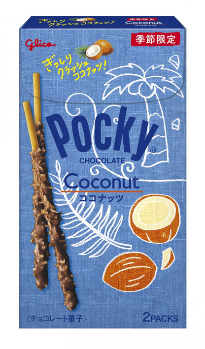 Glico Pocky Coconut Chocolate Biscuit Sticks