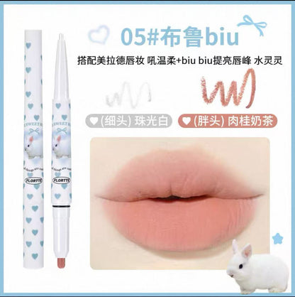 FLORTTE Amelia Series Dual-Ended Lip Liner Pen