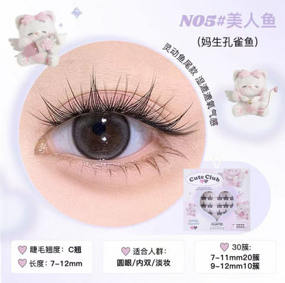 FLORTTE Amelia Series No-Glue False Eyelashes