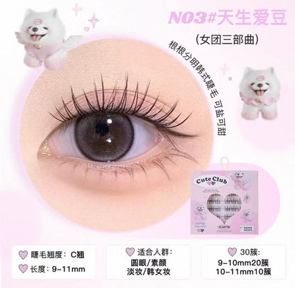 FLORTTE Amelia Series No-Glue False Eyelashes