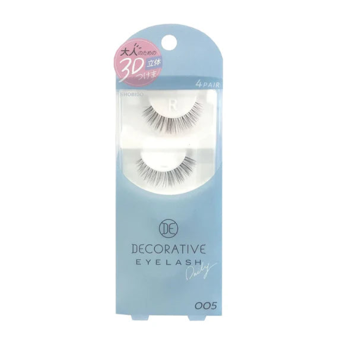 Decorative Eyelash Otona Tsukema Labo No.005 – Natural 3D False Lashes 4 Pairs