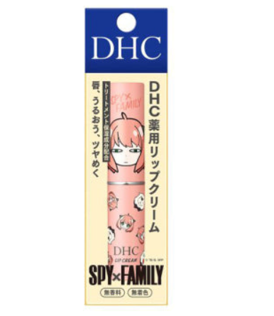 DHC Medicated Lip Cream 2025 Autumn Limited Anya Side-Eye Design 1.5G