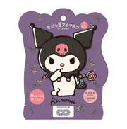 Kogado 2025 Spring/Summer Limited Sanrio Steam Eye Mask Kuromi, 1Pc