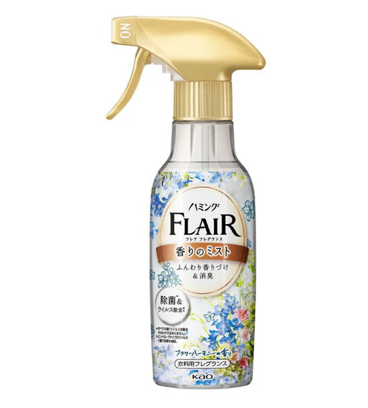 Kao Flair Fragrance & Deodorizing Fabric Spray – Four Seasons Floral Fruity Scent, 270ml