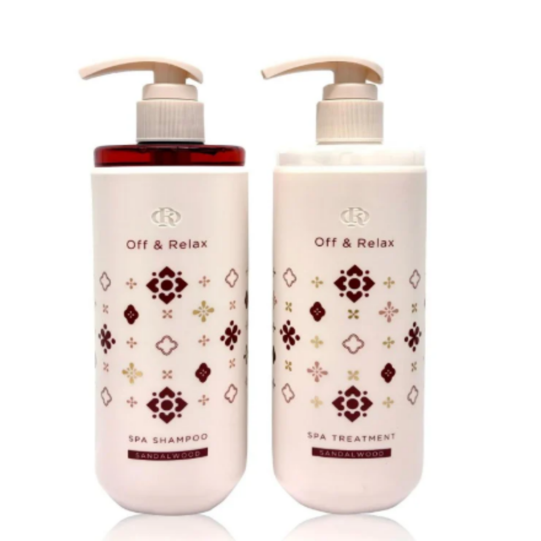 OFF&RELAX X Deoksugung Palace Winter Limited Shampoo & Treatment Set White Sandalwood, 460Ml + 460Ml