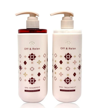 OFF&RELAX X Deoksugung Palace Winter Limited Shampoo & Treatment Set White Sandalwood, 460Ml + 460Ml