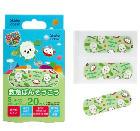 SKATER Character Adhesive Bandages Inai Inai Baa! S Size 20 Sheet