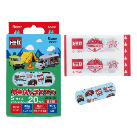 Skater Tomica 24 Adhesive Bandages S Size 20 Sheets
