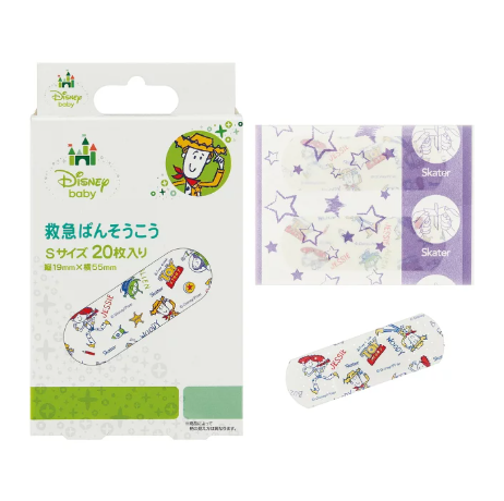 Skater Toy Story Adhesive Bandages S Size 20 Sheets