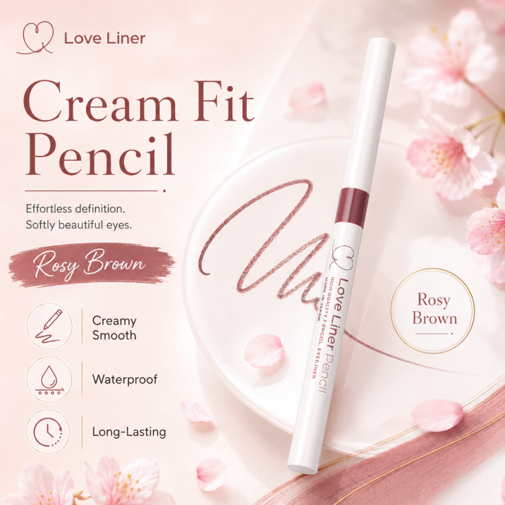 Love Liner Liquid Eyeliner R4 Rose Brown 0.55ML
