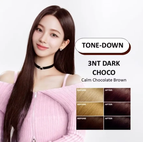 Mise En Scene Hello Bubble Foam Hair Colour 3NT Dark Choco 100G