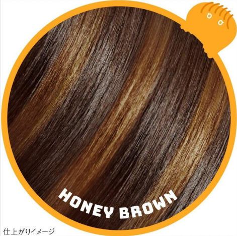 Kao Liese 1 Day Hair Monster Temporary Hair Color Honey Brown 20Ml