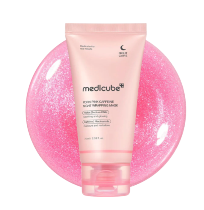 Medicube PDRN Pink Caffeine Night Wrapping Mask 75ml