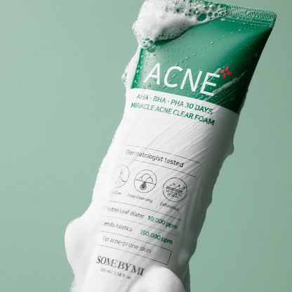 Some By Mi - AHA, BHA, PHA 30 Days Miracle Acne Clear Foam 100ml