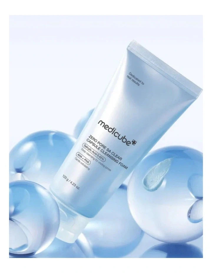 Medicube - Zero Pore SA Clear Capsule Cleansing Foam 120g