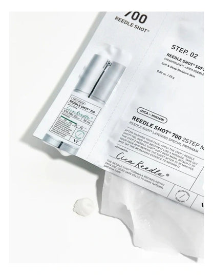 VT Microneedle Two-Step Set, Pore Minimizing, Silver, 1 Piece
