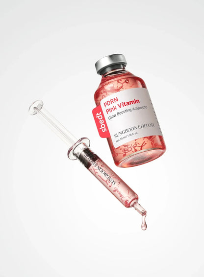 Sungboon Editor PDRN Pink Vitamin Glow Boosting Ampoule 40ml