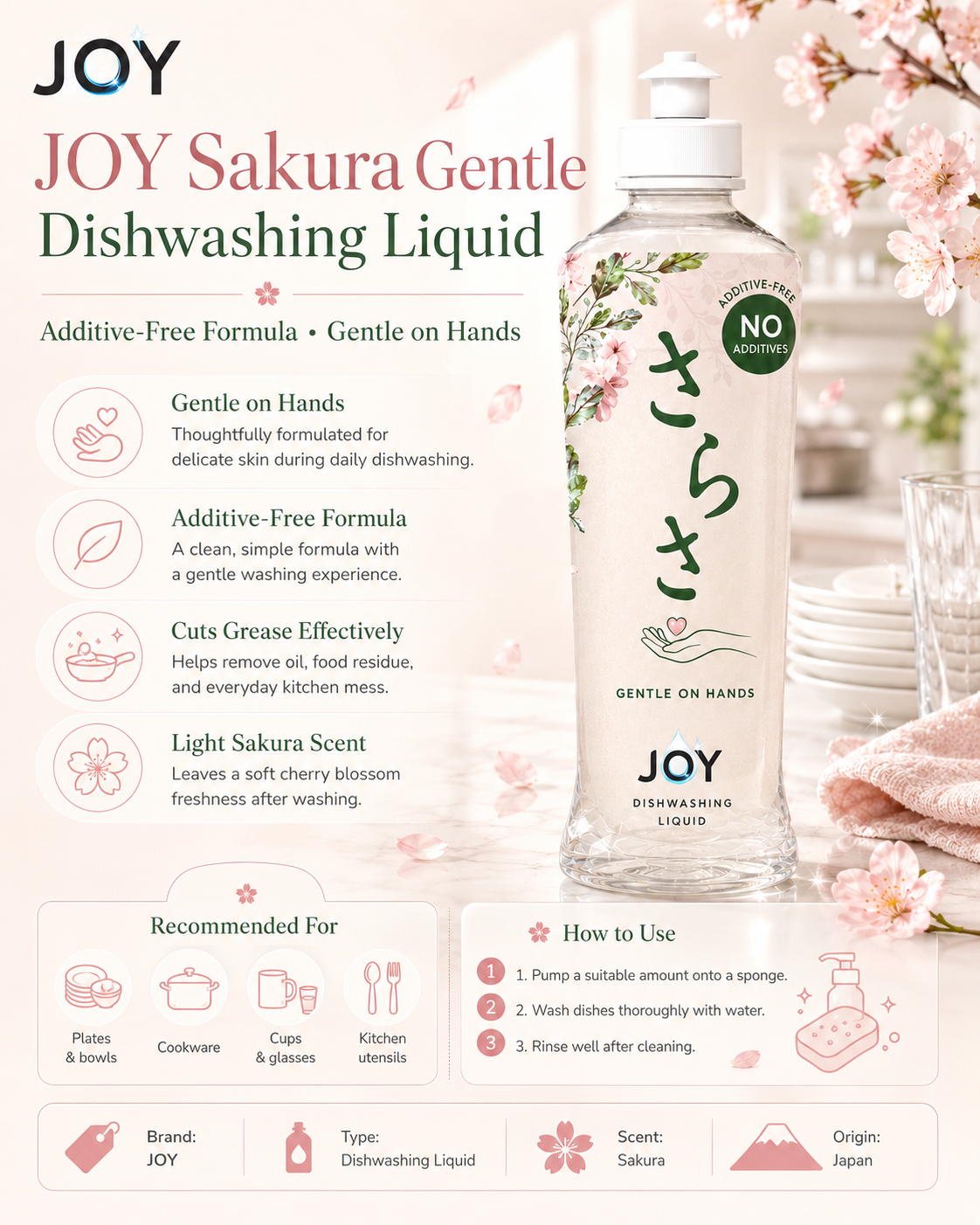 SARASA Dishwashing Liquid 280ml