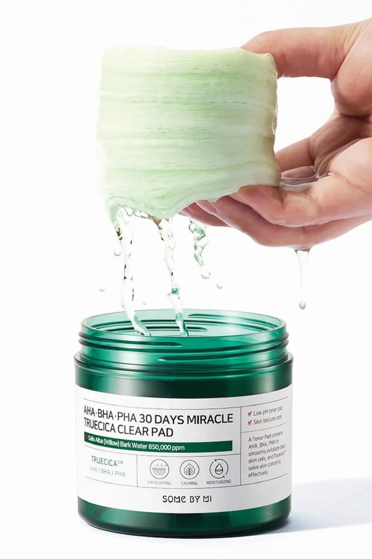 Some By Mi - AHA-BHA-PHA 30days Miracle Truecica Clear Pad - 70 pads