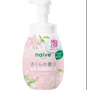 NAIVE Foaming Body Wash Limited Sakura Scent 600Ml