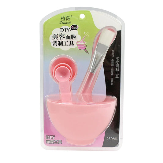 Zhiwei Beauty Mask Making Tool Set with Bowl（智威美容面膜制作工具套装（带碗）