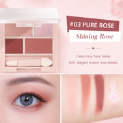 UNNY 4-Color Eyeshadow Palette 03 Pure Rose