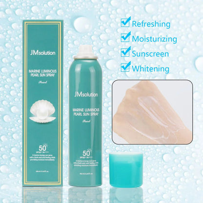 JMSOLUTION Marine Pearl Sun Spray SPF50+ 180ml