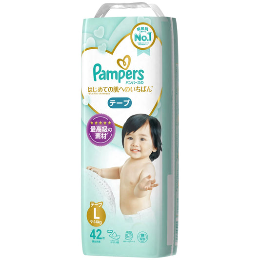 PAMPERS Premium Nappies Size L （9-14KG）42PK