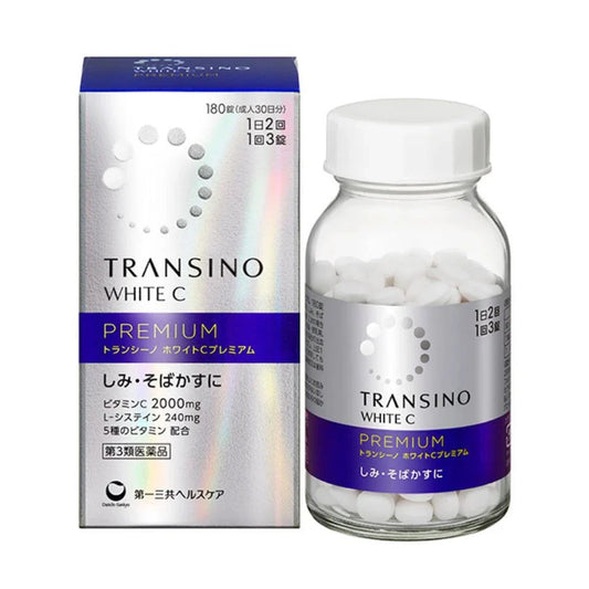 Transino White C Whitening Premium 180 TABLETS