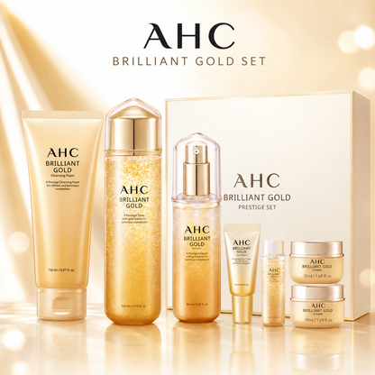 AHC Hyaluronic Acid 24K Gold Snail Set