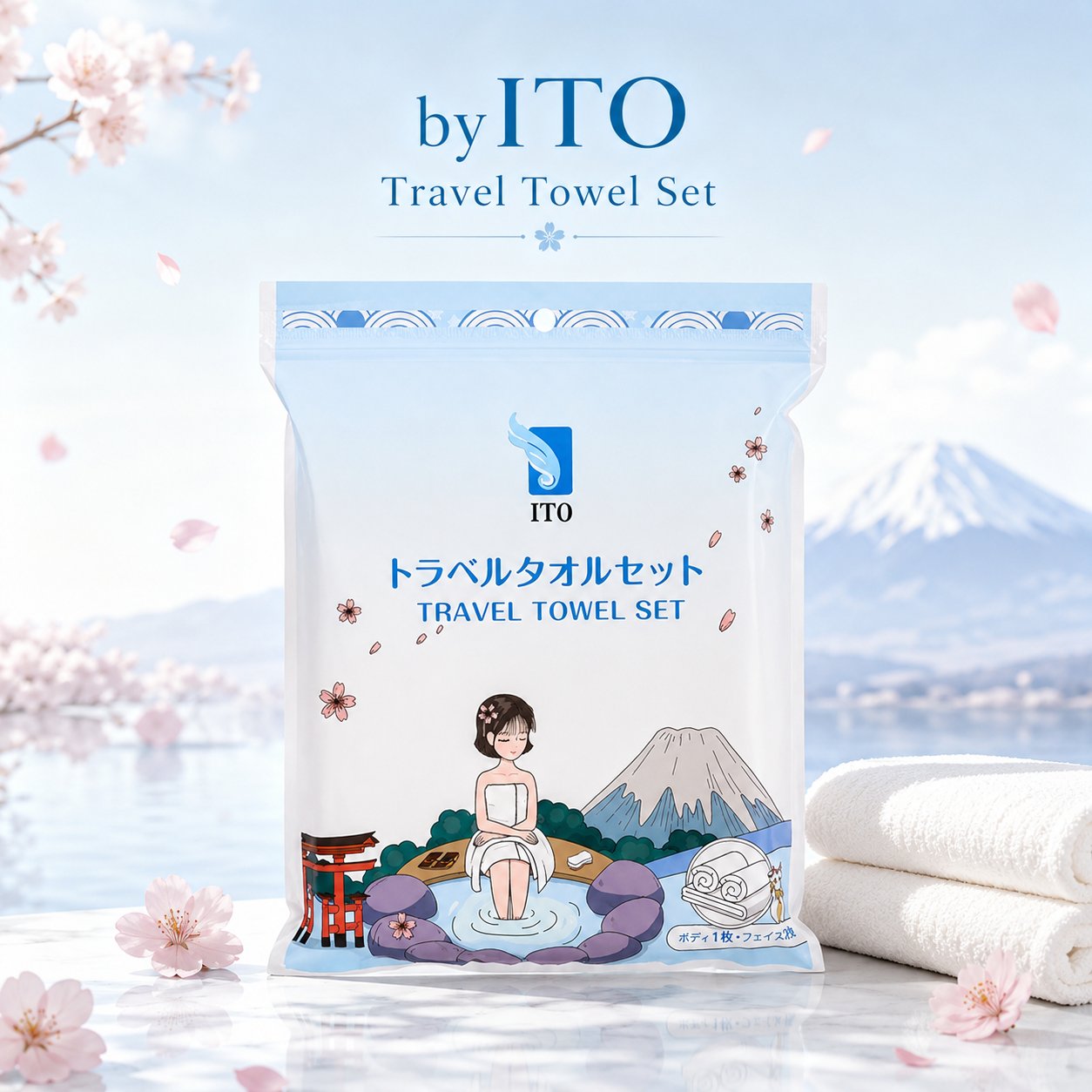 ITO Cotton Puff Pads 120 Sheets