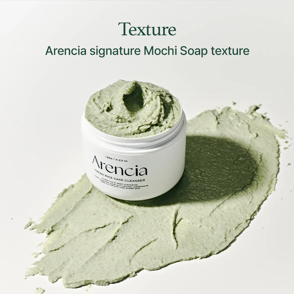 Arencia - Fresh Green Rice Mochi Cleanser 120g