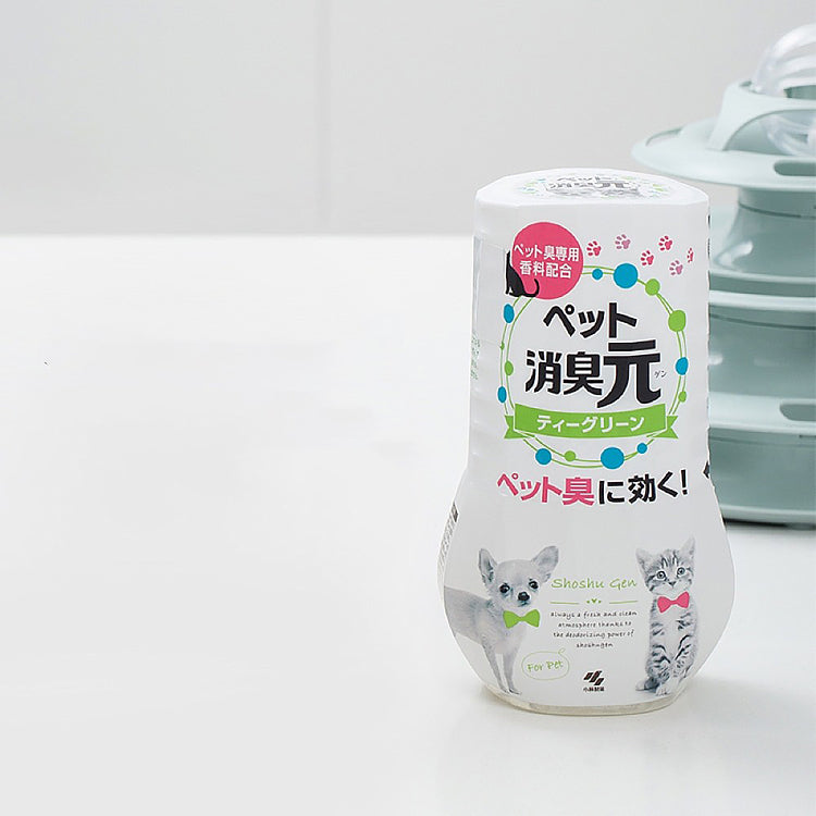 KOBAYASHI Shoshugen Pet Deodorizer Tea Green 400ml