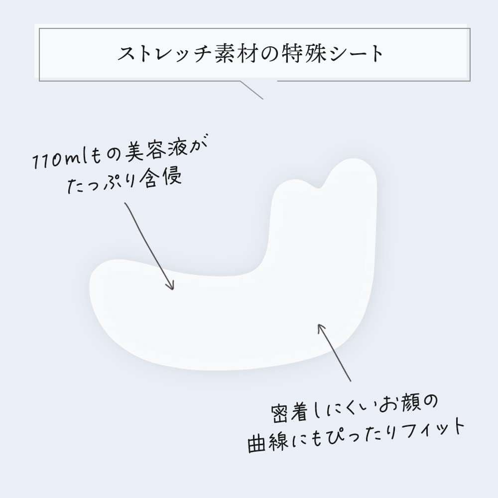 MORISHITA JINTAN RAViS Mouth Pack Sheets 10 Sheets