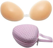 NUDEBRA Thick Silicone Adhesive Bra With Storage Box