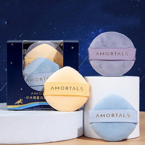 AMORTALS Nebula Loose Powder Puff Large 3pcs