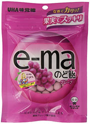 UHA e-ma Throat Candy Grape 50g