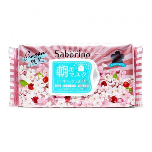 BCL SABORINO MORNING MASK（CHERRY BLOSSOMS PINK）