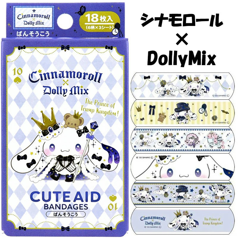 Santan Adhesive Bandages – Cinnamoroll Crown Design (18 Pieces)