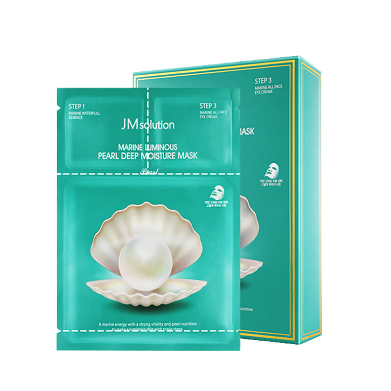 JMSOLUTION Marine Pearl Moisture Mask 30ml x 10pcs