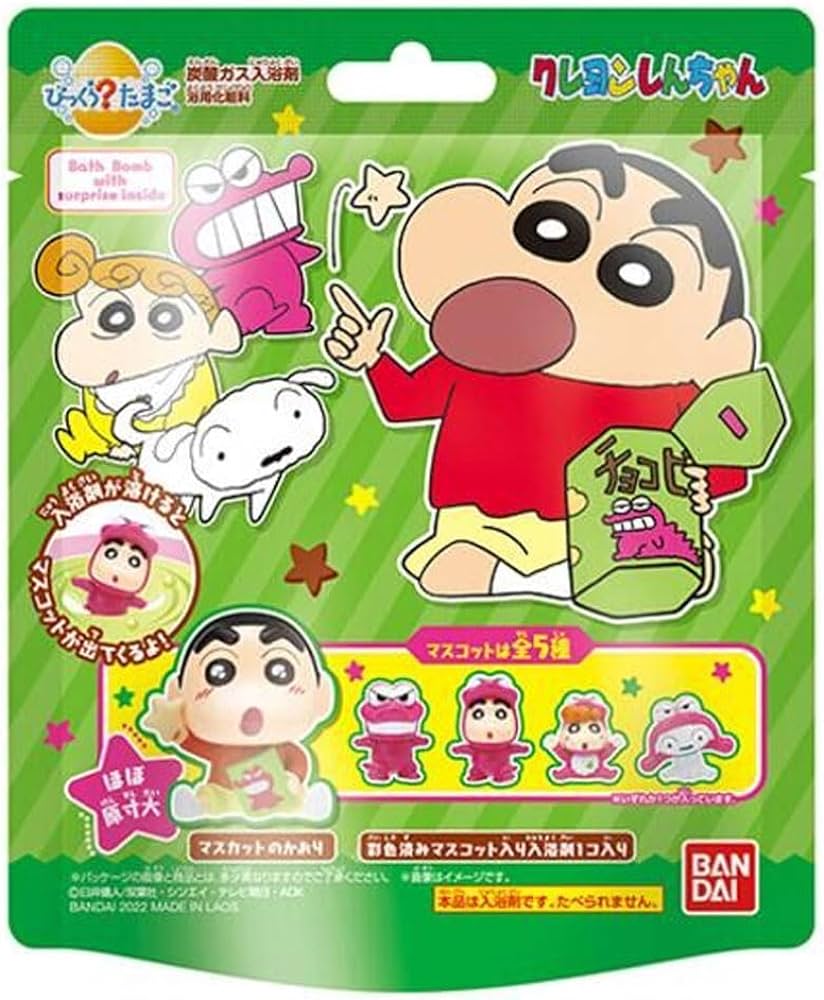 Bikkura-Tamago Crayon Shin-chan Bath Bomb (75 g)