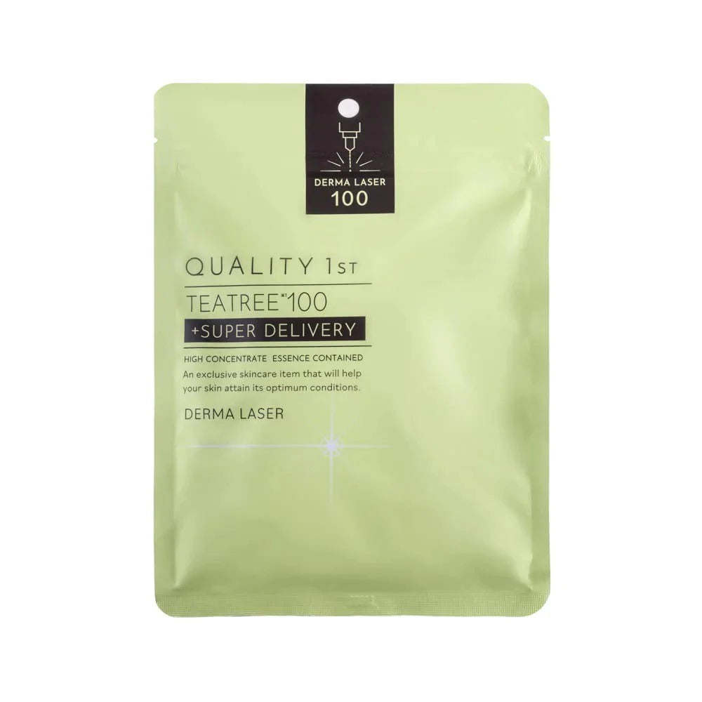 Quality 1st Derma Laser Super Tea Tree 100 Mask  (7 Sheets)