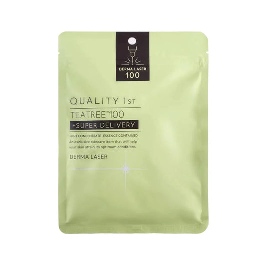 Quality 1st Derma Laser Super Tea Tree 100 Mask  (7 Sheets)