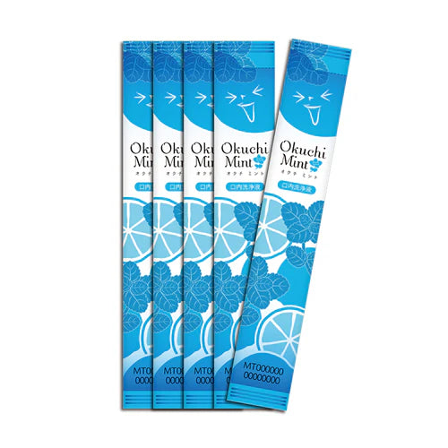 Okuchi Mint Portable Mouthwash 11ml x 5