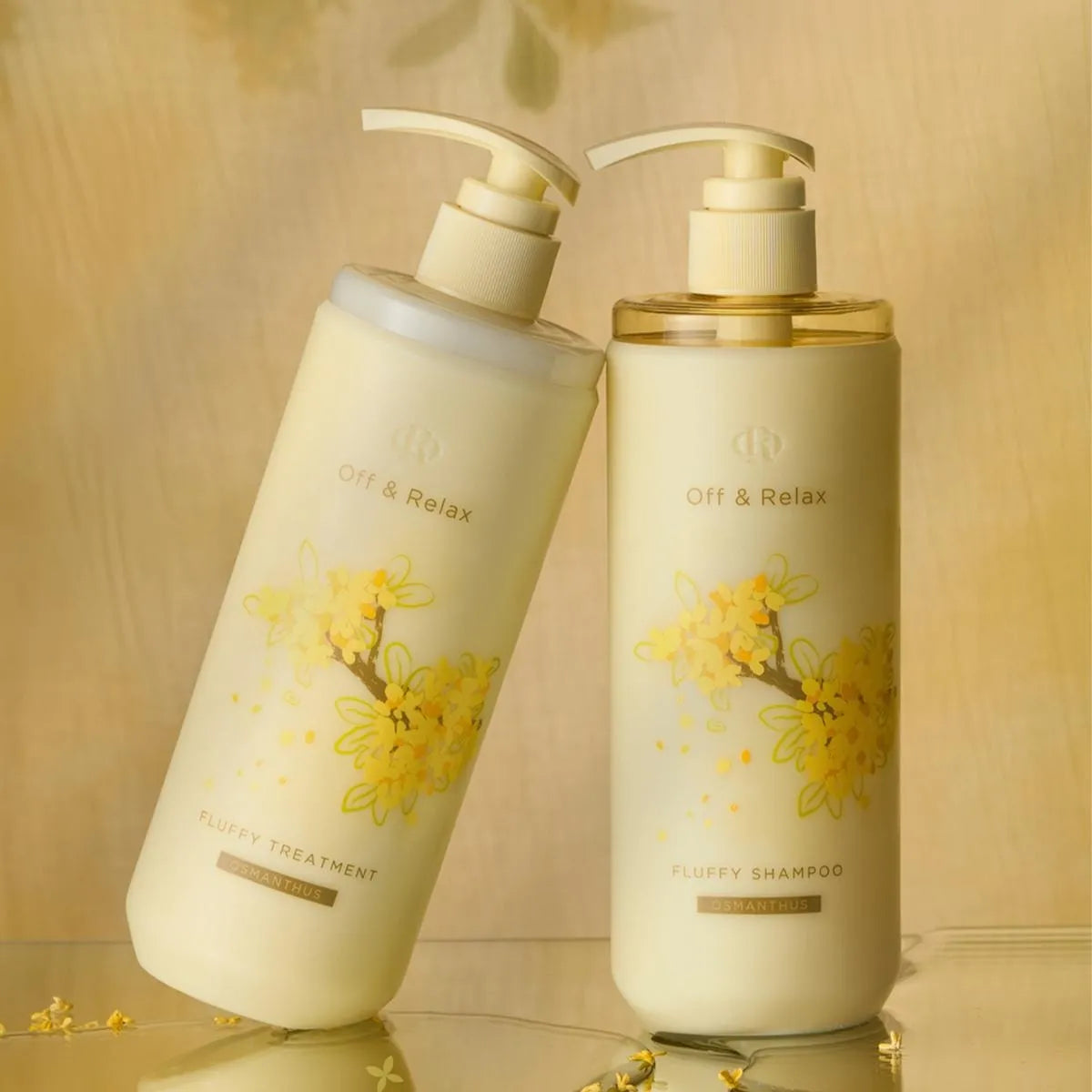 OFF&RELAX Fluffy Spa Shampoo Osmanthus 460Ml
