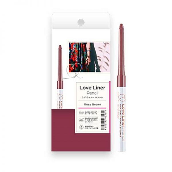 Love Liner Cream Fit Pencil Eyeliner Rosy Brown 0.1G