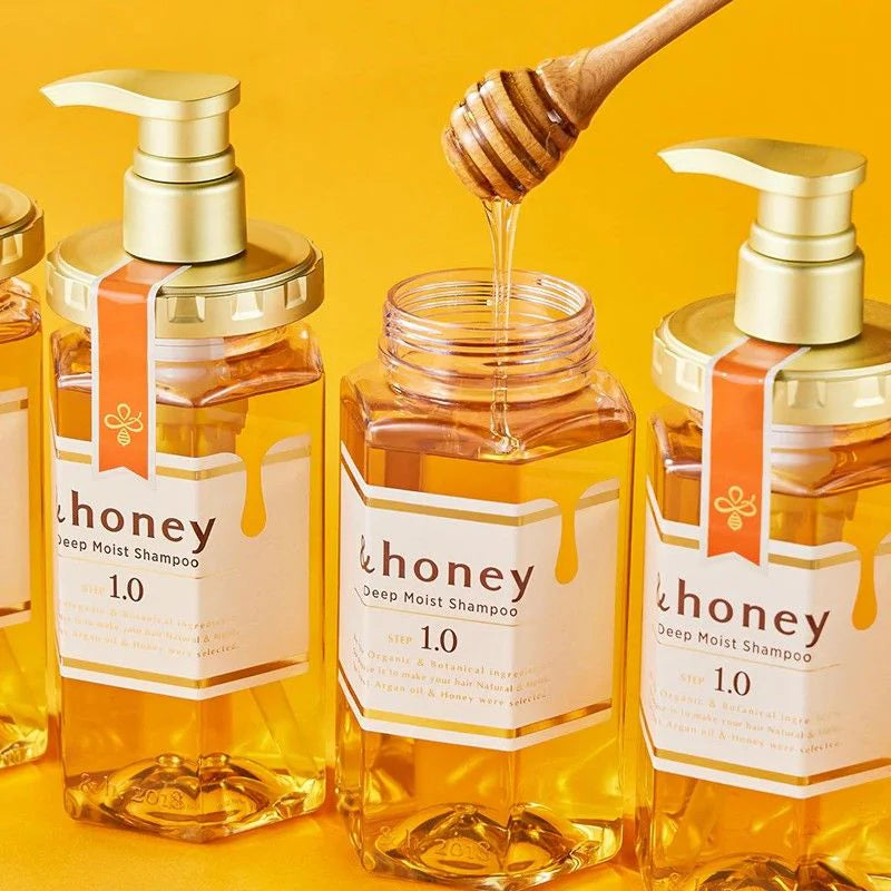 &honey Deep Moist Shampoo 1.0 Peony Honey 440ml