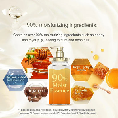 &honey Deep Moist Hair Oil 3.0 Damask Rose Honey 100ml