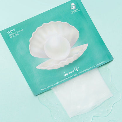 JMSOLUTION Marine Pearl Moisture Mask 33ml x 5pcs